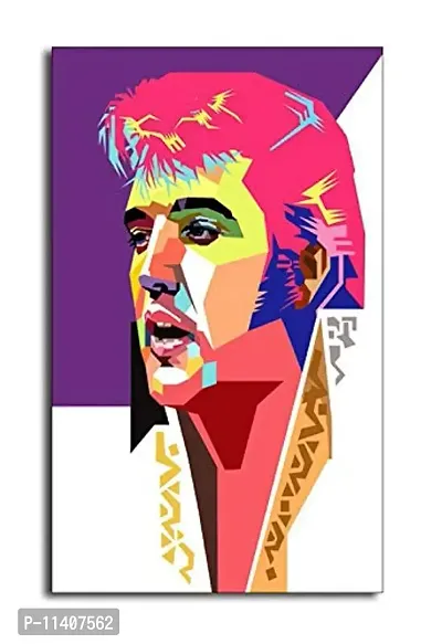 PIXELARTZ Canvas Painting - Elvis Presley - Potrait - Music Legend