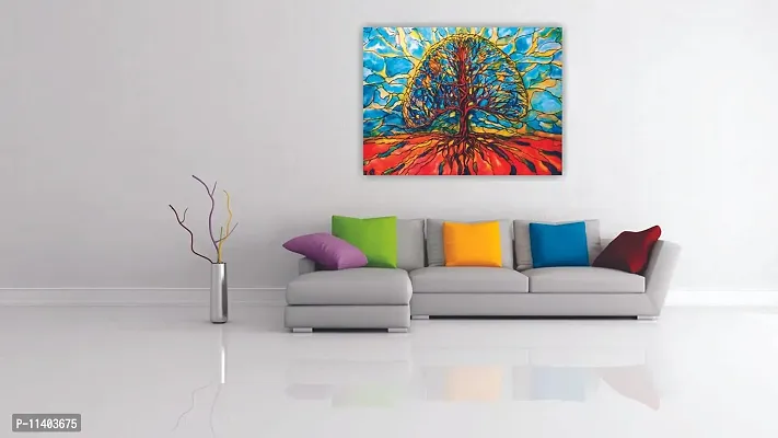 PIXELARTZ Canvas Painting - Tree of Life Canvas-thumb2