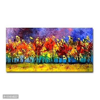 PIXELARTZ Canvas Painting Landscape Modern Art Painting for Home Decor ( Without Frame )-thumb0