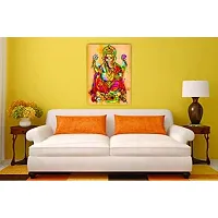 PIXELARTZ Canvas Painting - Sri Ganesha - Abstract Art-thumb1