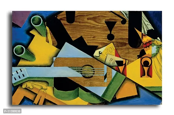 PIXELARTZ Canvas Painting - Cubist Still Life - Juan Gris
