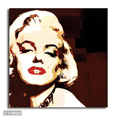 PIXELARTZ Canvas Painting - Marilyn Monroe Painting - Without Frame