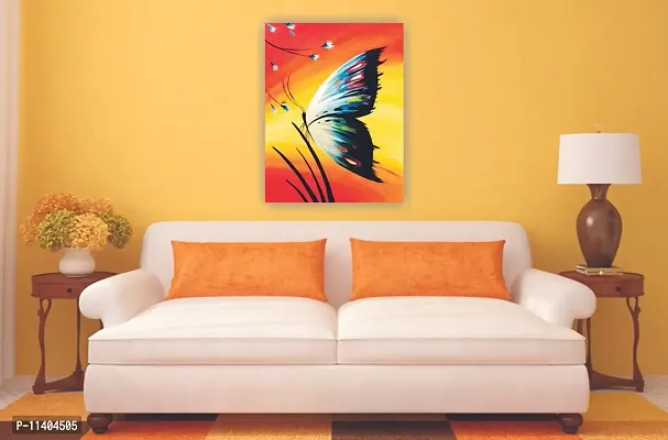 PIXELARTZ Canvas Painting - Butterfly-thumb2