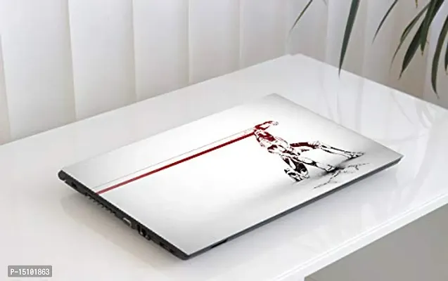 PIXELARTZ Laptop Skin Iron Man HD Quality 15.6 Inches (7000)-thumb3