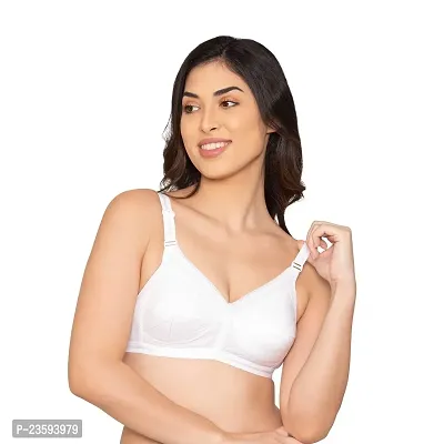 Buy KALYANI 5013 Women's Cotton Non-Padded Wire Free Full-Coverage Everyday  Bra, Pack of 2