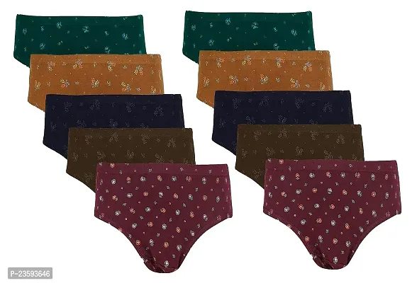 Buy Rupa Jon Women's Cotton Print Panty (Pack of 10)(Colors May Vary) (85 )(Colors and Prints May Vary) Multicoloured Online In India At Discounted  Prices