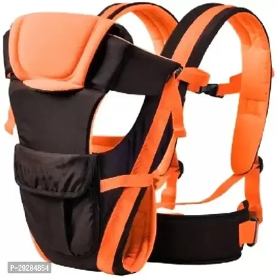 Comfortable 4 Way Baby Carrier Cum Honeycomb Bag With Safety Belts And Buckle Straps-thumb0