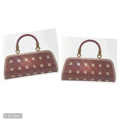 Fancy Resin Handbags For Women Pack Of 2