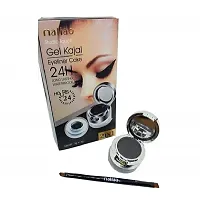 Sukhmani Maliao Studios Touch Gel Kajal Eyeliner Cake 24H Long Lasting Waterproof 2IN1 Net Wt: 3G 4G-thumb2