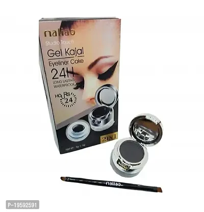 Sukhmani Maliao Studios Touch Gel Kajal Eyeliner Cake 24H Long Lasting Waterproof 2IN1 Net Wt: 3G 4G-thumb3