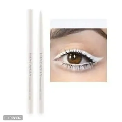 SIMS white Kajal eyeliner pencil smudge proof waterproof white kohl Kajal| auto white Kajal (white, 3 g),-thumb0
