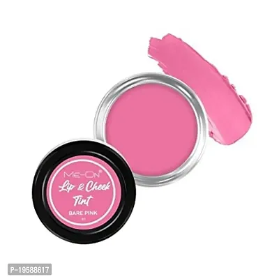 Cream face blusher cheek and lip tint (BARE PINK)