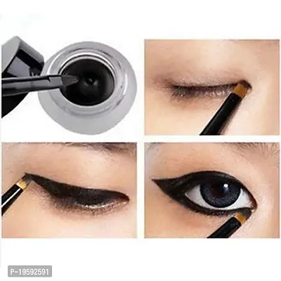 Sukhmani Maliao Studios Touch Gel Kajal Eyeliner Cake 24H Long Lasting Waterproof 2IN1 Net Wt: 3G 4G-thumb5