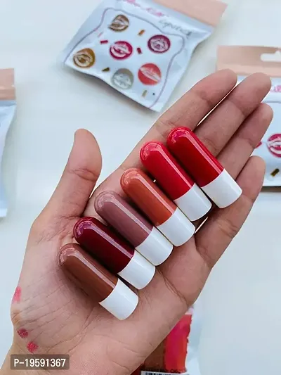 Mini capsule lipstick set of 6-thumb2