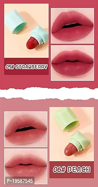 ni Candy Matte Lipstick Set Velvet Lipstick Set Nonstick Cup Easy To Color Long-lasting Waterproof Swab Lipstick Makeup Gift Set-thumb3