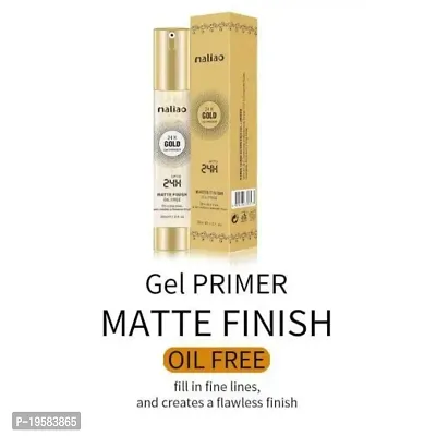 Maliao Gel Base Primer, Transparent Gold Crytals, 30 ml-thumb2