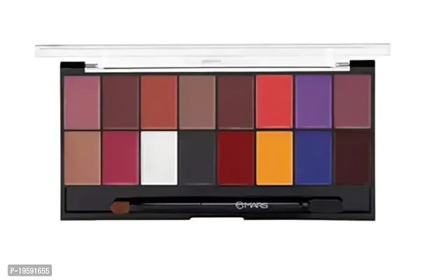 16 Stunning Shades Matte Infinity Lip Palette (Multicolor, 36g )-thumb2