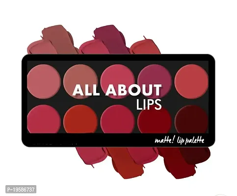 SIMS BEAUTY Matte Lip Pallete, Multicolor-thumb0