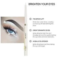 SIMS Auto kohl white kajal eyeliner super soft waterproof pencil, Matte Finish-thumb3