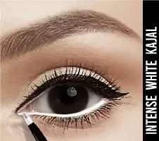 white pencil eye and lip liner kajal water proof (white, 0.35 g)-thumb1