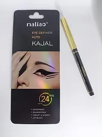 Waterproof Jet Black Kajal, 0.35 g Matte Finish-thumb3