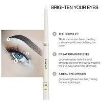 SIMS white Kajal eyeliner pencil smudge proof waterproof white kohl Kajal| auto white Kajal (white, 3 g),-thumb2