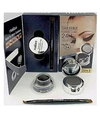 Sukhmani Maliao Studios Touch Gel Kajal Eyeliner Cake 24H Long Lasting Waterproof 2IN1 Net Wt: 3G 4G-thumb1