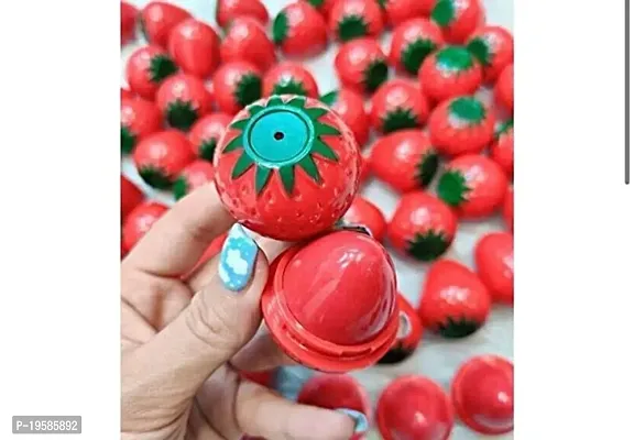 Strawberry Shape Lip Balm For Softer Lips (Pack of 2)-thumb3