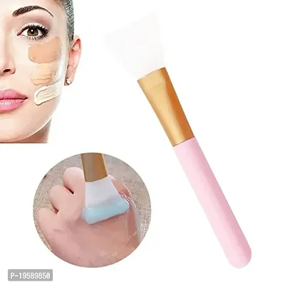 Lip Tint  Cheek Tint  Stains, Reusable Multi-functional Makeup Removal Facial Cleansing Pad And Soft Silicone Facial Applicator Mask Hairless Brush(Set of 3 items)-thumb4