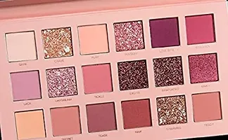 Nude Edition 18 Shades Eyeshadow Palette (Multicolour), Metallic, Shimmery, Satin  Matte Finish-thumb2