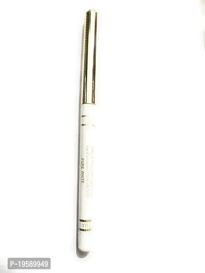 SIMS WATERPROOF KOHL  KAJAL AUTO EYE PENCIL PURE WHITE-thumb2