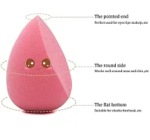 SIMS 2 PCS Heart-Shaped Latex-free Professional Beauty Blender Set with Storage Box, Beauty Blender Foundation Blending Sponge - Perfect for Liquid, Cream, Concealer and Powder-thumb4