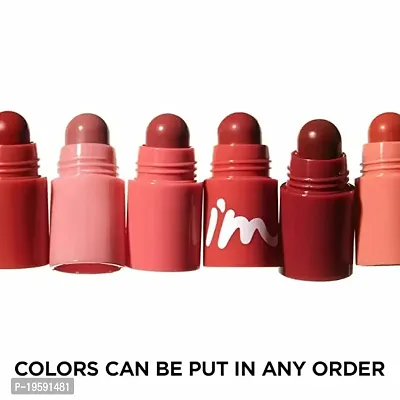 New 4 in 1 Mini Matte Lipstick Pack, Matte Finish - Multicolor (2)-thumb2