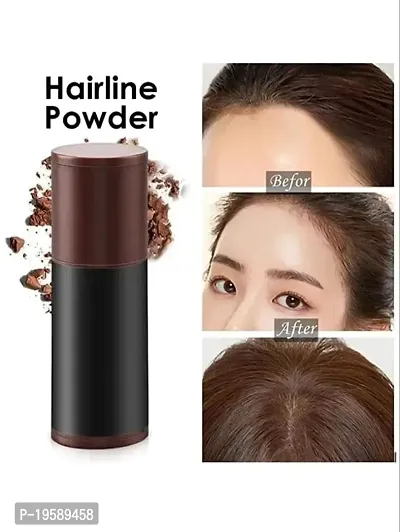 Hairline Shadow Cover Up Hairline Shadow Powder Stick Hair Filler Suitable for Men and Women Thinning Hair (black)-thumb5