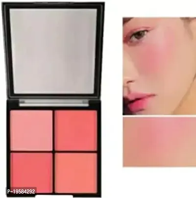 4 Color Blusher Palette Pressed Po