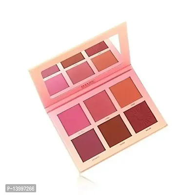 SIM'S IMAGIC PROfessional Pro Blusher Palette 42.8g, 6 COLOR TOUCH BLUSH PALETTE-thumb3