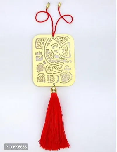 Designer Red Wood Wall Hanging