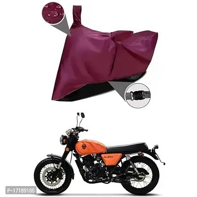 EGAL Water Resistant/Dustproof Two Wheele Bike Body Cover Compatible for Cleveland Cyclewerks Ace Deluxe BS6 Indoor/Outdoor and Parking with All Varients Full Body Protection(Colour-Marron)