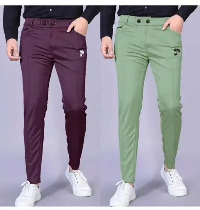 Hot Selling Polyester Regular Track Pants For Men 