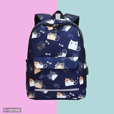 Stylish Fancy College Backpack For Women And Girls-thumb0