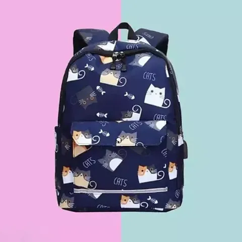 Stylish Fancy College Backpack For Women And Girls