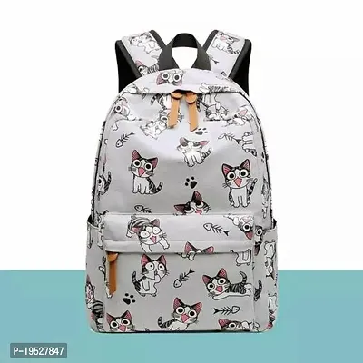 Stylish Fancy College Backpack For Women And Girls-thumb0