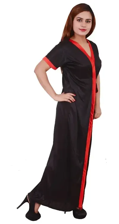 Comfortable Satin Night Gowns for Women