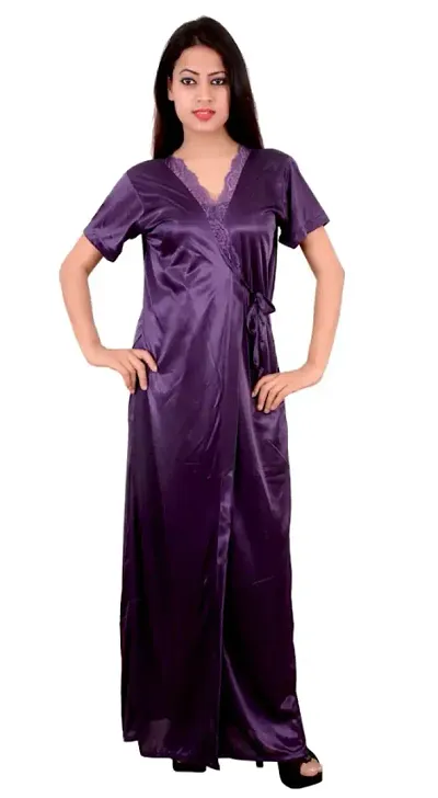 Comfortable Satin Night Gowns for Women