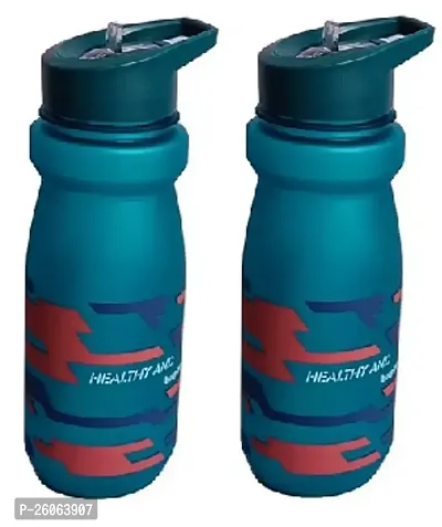 Classic Plastic Water Bottles Pack Of 2