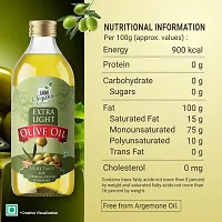 LAXMI ORGANIC Extra light olive oil virgin jaitun ka tel edible  body massage baby for skin hair cooking oil tail 1000 ml 1l liter-thumb4