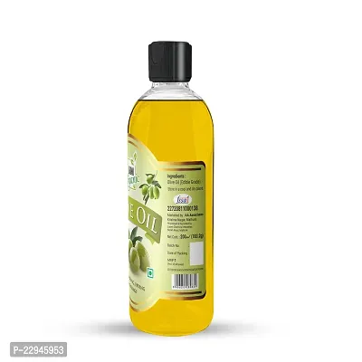 LAXMI ORGANIC Olive oil Jaitun tail extra light virgin edible  body massage hair cooking oil 200 ML-thumb2