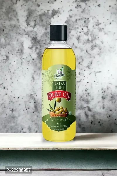 LAXMI ORGANIC Extra light olive oil virgin jaitun ka tel edible  body massage baby for skin hair cooking oil tail 200 ml-thumb2