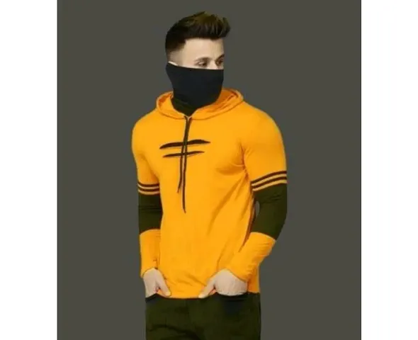 Reliable Solid Hooded Tees For Men