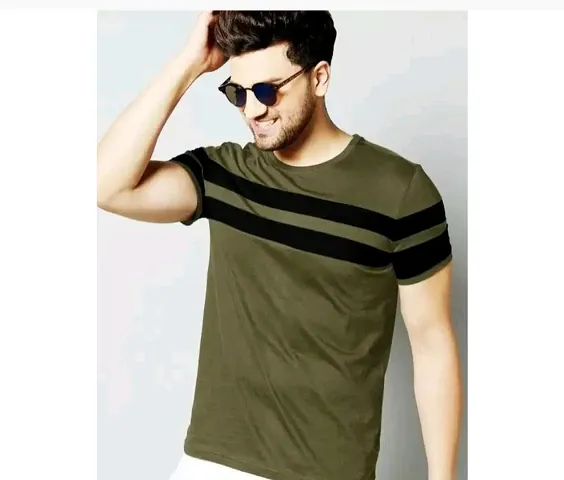 Comfortable Blend Tees For Men